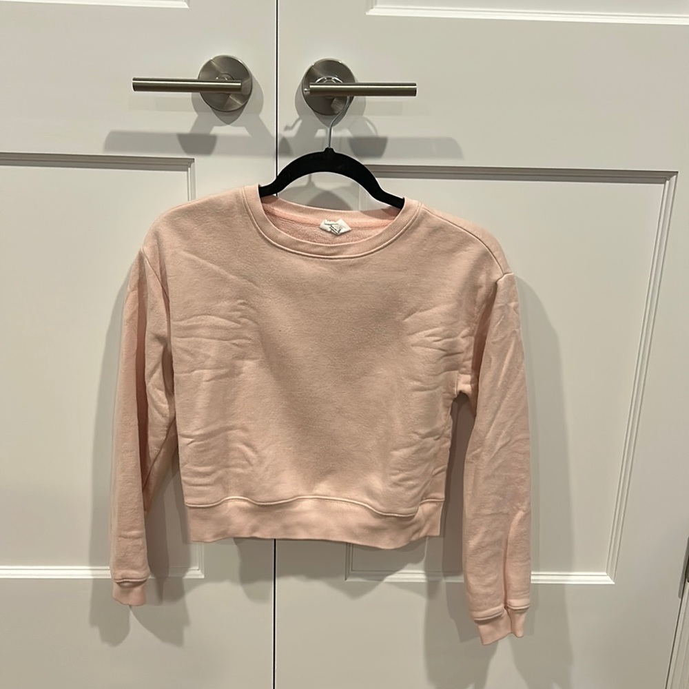 Gap Teen Crewneck Sweatshirt, Color: Misty Rose